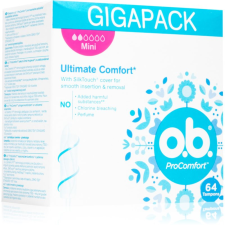 O.B. Pro Comfort Mini tamponok 64 db gyógyászati segédeszköz
