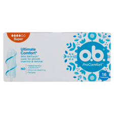 O.B. ProComfort Super tampon 16 db intim higiénia