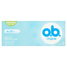  o.b. tampon 16 db Original Super PLUS (5 db/#) intim higiénia