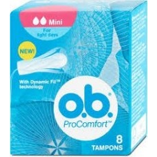 O.B. tampon 8db procomfort mini 8 db intim higiénia