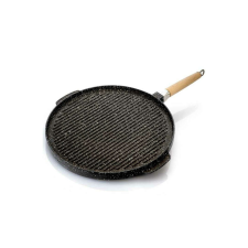 O.M.A.C. kétoldalas grill lap levehető nyéllel 24cm edény