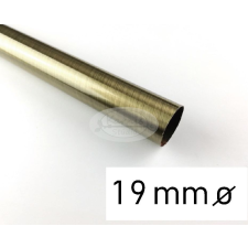  Óarany színű fém karnisrúd 19 mm átmérőjű - 240 cm karnis, függönyrúd