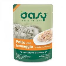  Oasy Cat Alutasak Natural Chicken &amp; Cheese 70g macskaeledel