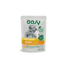 Oasy Cat Alutasakos Chunks in Gravy Adult Hairball 85g macskaeledel