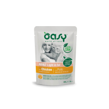 Oasy Cat Alutasakos Chunks in Gravy Adult Light in Fat 85g macskaeledel