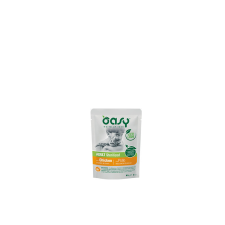 Oasy Cat Alutasakos Chunks in Gravy Adult Sterilized Chicken 85g macskaeledel