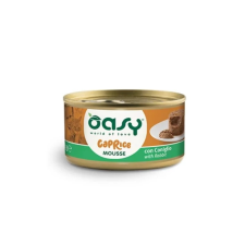 Oasy Cat Konzerv Caprice Mousse Rabbit - nyúlhússal 85g macskaeledel