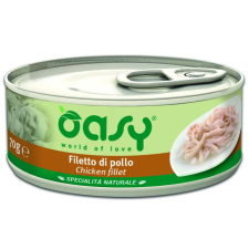 Oasy Cat Konzerv Natural Chicken 70g macskaeledel
