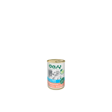 Oasy Dog Konzerv OP Puppy & Junior Medium/Large Salmon 400g kutyaeledel