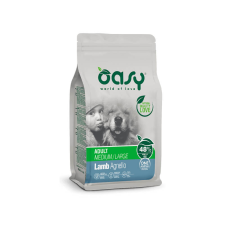 Oasy Dog OAP Adult Medium/Large Lamb 12kg kutyaeledel