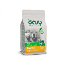 Oasy Dog OAP Adult Medium/Large Pork 12 kg kutyaeledel