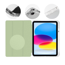 OBAL:ME MistyTab iPad 10.9 2022 oldalra nyíló, kitámasztható tok, zöld tablet tok