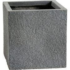 OBI Calais virágcserép, 39 cm x 39 cm, antracit kerti dekoráció