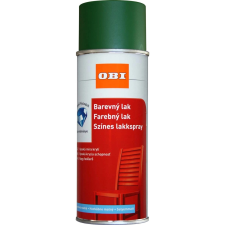 OBI lakkspray színes selyemfényű zöld 400 ml aeroszolos termék