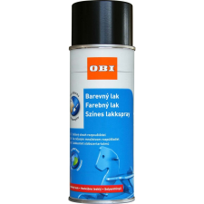 OBI lakkspray vizes bázisú selyemfényű magas selyemfényűényű koromfekete 150 ml aeroszolos termék