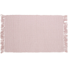  OBI pamut szőnyeg egyszínű fáradt rózsaszín 50 cm x 80 cm
