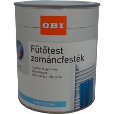 OBI radiátorfesték, vízzel higítható fehér, fényes, 375 ml zománcfesték