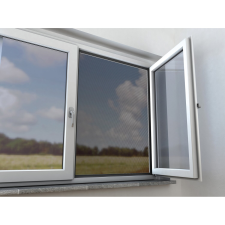  OBI szúnyogháló ablakra, 110 cm x 130 cm, antracit szúnyogháló
