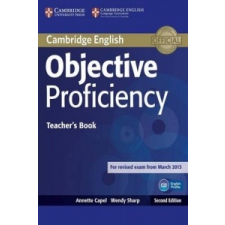 Objective Proficiency Teacher's Book – Annette Capel idegen nyelvű könyv
