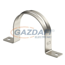 OBO 1018729 605 63 V4A Rögzítőbilincs, könnyű kivitel, 63mm rozsdamentes acél villanyszerelés