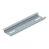 OBO 1115382 2069 T100 GTP Kalapsín leágazódobozhoz T-sorozat, 35x7,5mm, 118mm galvanikusan horganyzott acél, átlátszóra passziválva
