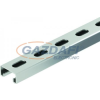 OBO 1122930 MS4121P0500A2 Profilsín perforált 22 mm résszélesség 500x41x21mm