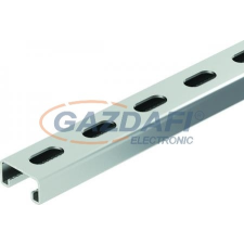 OBO 1122930 MS4121P0500A2 Profilsín perforált 22 mm résszélesség 500x41x21mm villanyszerelés