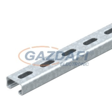 OBO 1122931 MS4121P3000A4 Szerelősín MS4121, perforált résszélesség 22mm, 3000mm rozsdamentes acél villanyszerelés