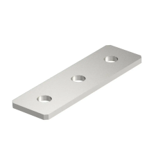 OBO 1124687 GMS 3 VP V2A Összekötő Lemez 3 lyukkal 150x40x4mm rozsdamentes acél villanyszerelés