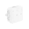 OBO 2000075 A 8 HF RW Kábel-Leágazódoboz 75x75x36mm hófehér IP55 polietilén
