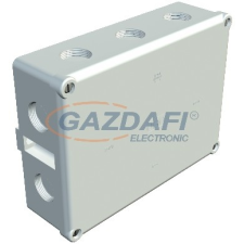 OBO 2002523 B 12 M Kábel-Leágazódoboz 178x144x71mm világosszürke IP54 Duroplaszt, aminoplaszt villanyszerelés