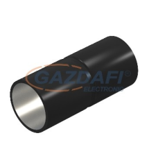 OBO 2046583 SV20W SW Összekötő Karmantyú Acél ø20mm PES50 - Polyester/Epoxid fekete villanyszerelés