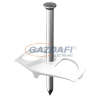 OBO 2222876 1996 70 Nagel-Fix 3,5x70mm átlátszó polipropilén