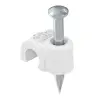 OBO 2226022 2012 35 RW Iso Nagel-Clip 12mm, L35 hófehér polipropilén