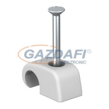 OBO 2228750 2026 45 LGR Haft Clip 7-12mm, L45 világosszürke polipropilén villanyszerelés
