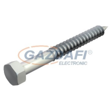 OBO 3188280 12400 10x80 G Hatlapfejű Facsavar 10x80mm galvanikusan horganyzott acél barkácsolás, csiszolás, rögzítés