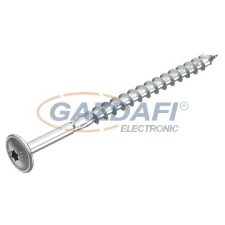 OBO 3498132 HT 6x80 TD Tányérfejű facsavar fa építményszerkezethez 14x83mm galvanikusan horganyzott villanyszerelés