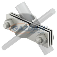 OBO 5001672 2760 25 V4A Csatlakozóbilincs kör- és laposvezetőhöz 25mm rozsdamentes acél villanyszerelés
