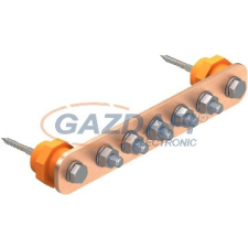 OBO 5015849 1802 20 CU Potenciál-Kiegyenlítő Sín BigBar / 20 csatlakozás 20xM10 réz villanyszerelés