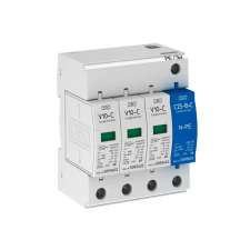 OBO 5094920 V10-C 3+NPE Surgecontroller V10 3+1 kivitel, 280V villanyszerelés