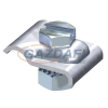 OBO 5326303 324 S-FT Szorítóbak csavarral M8x25mm merítetten tűzihorganyzott acél