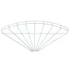 OBO 6002250 GRB 90 550 FT 90°-Os Ív Rácsos Kábeltálcához 55x500mm merítetten tűzihorganyzott acél