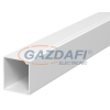 OBO 6025447 WDK40040GR Fali És Mennyezeti Csatorna fenékperforálással 40x40x2000mm kőszürke PVC