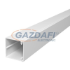 OBO 6027105 WDK60060LGR Fali És Mennyezeti Csatorna fenékperforálással 60x60x2000mm világosszürke PVC