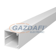 OBO 6027105 WDK60060LGR Fali És Mennyezeti Csatorna fenékperforálással 60x60x2000mm világosszürke PVC villanyszerelés