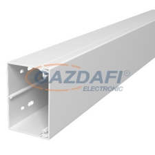 OBO 6027113 WDK60090LGR Fali És Mennyezeti Csatorna fenékperforálással 60x90x2000mm világosszürke PVC villanyszerelés