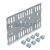 OBO 6067948 RLVL 110 VA4301 Hosszanti És Sarokösszekötő kábeltálcához, vízszintes 110x200mm rozsdamentes acél