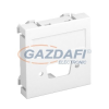 OBO 6104712 MTG-DB O AL1 Modul 45 Vga/d-Sub9 Aljzat csatlakozó hüvely nélkül 45x45mm festett alumínium polikarbonát