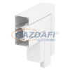 OBO 6112443 GA-FS53100EL Lapos Sarokelem , nem állítható 200x200x100mm eloxált alumínium