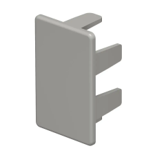 OBO 6158749 WDK HE25040GR Véglezáróelem 25x40mm kőszürke PVC villanyszerelés